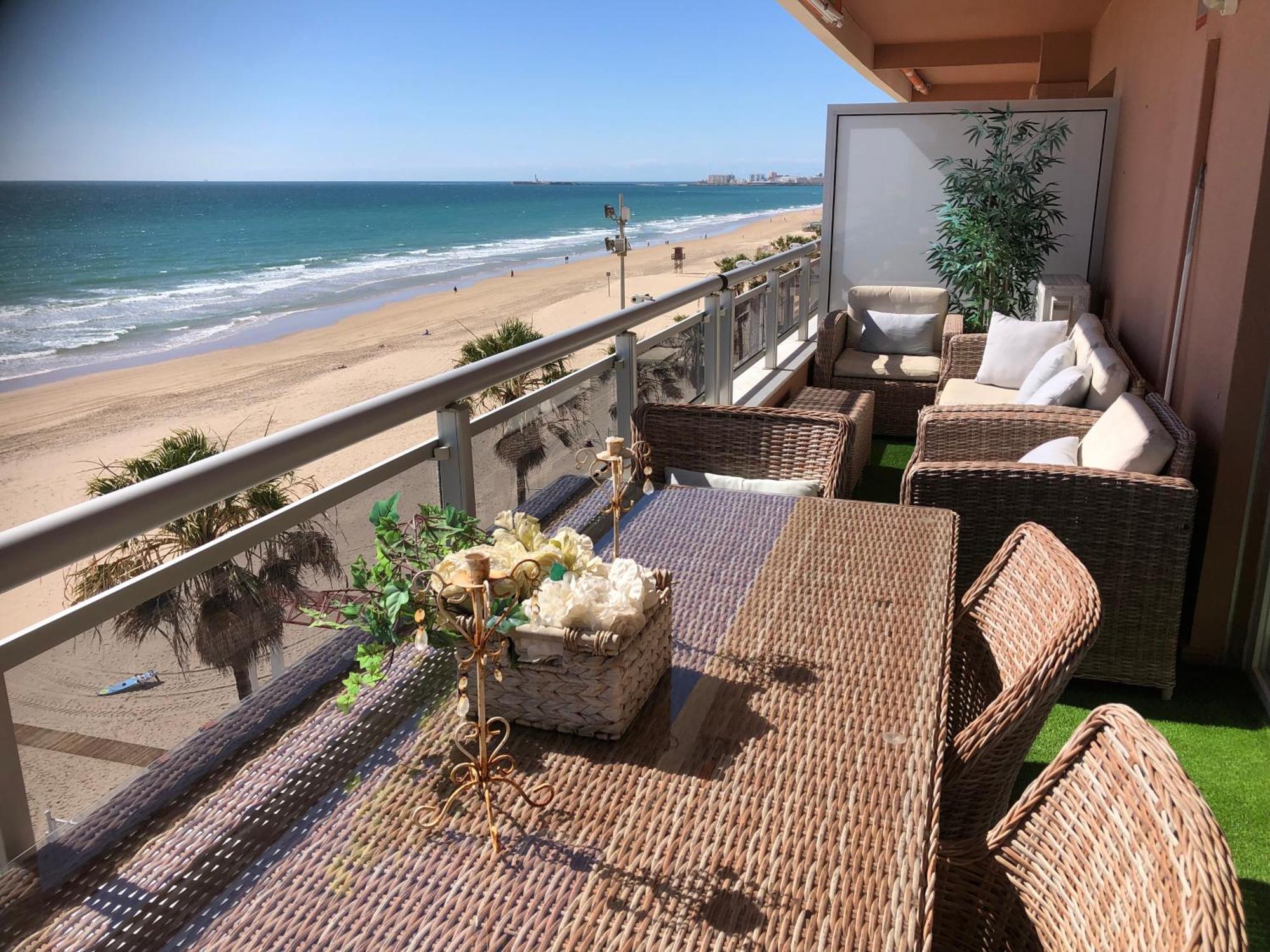 Luxury Oceanfront Triplex In Cadiz Apartamento Exterior foto